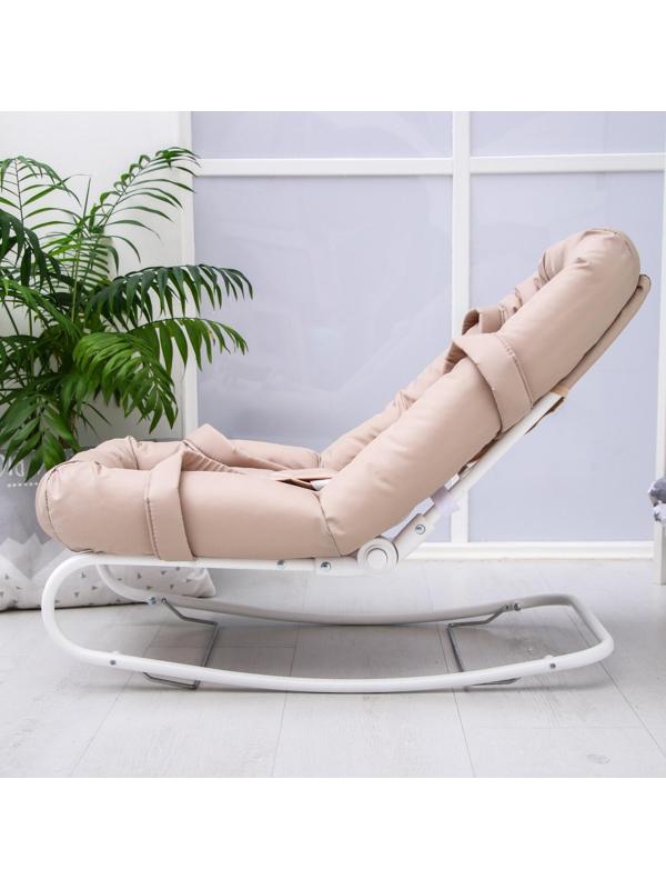 Детский шезлонг Polini kids Звезды, макиато