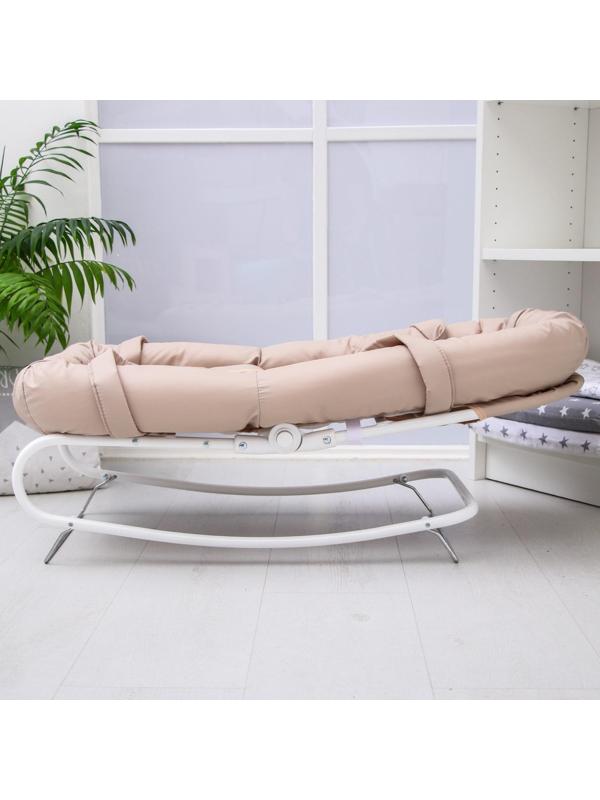 Детский шезлонг Polini kids Звезды, макиато