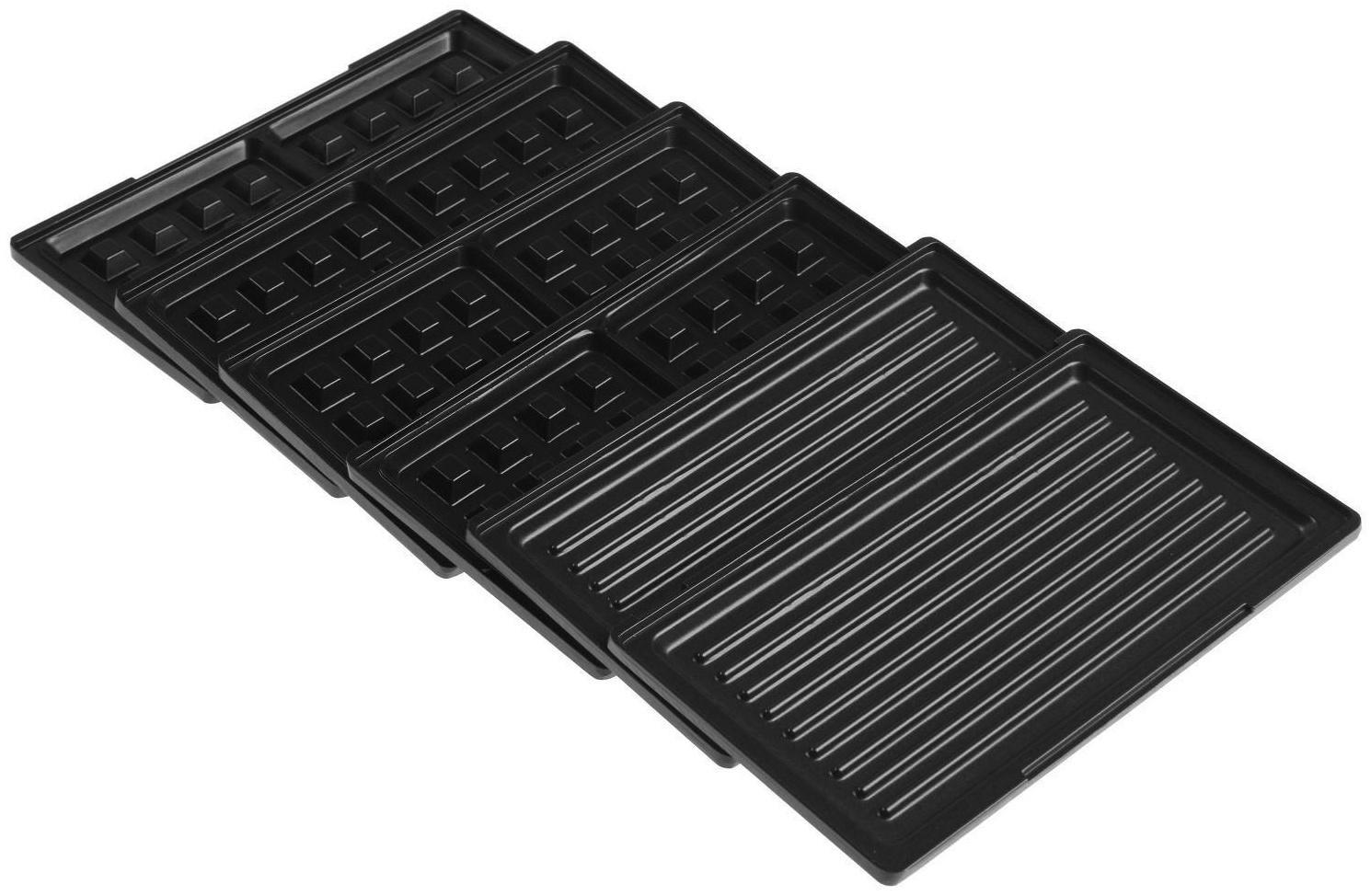 Мультипекарь Sakura SA-7420, 750 Вт, антипригарное покрытие, орешки, чёрный