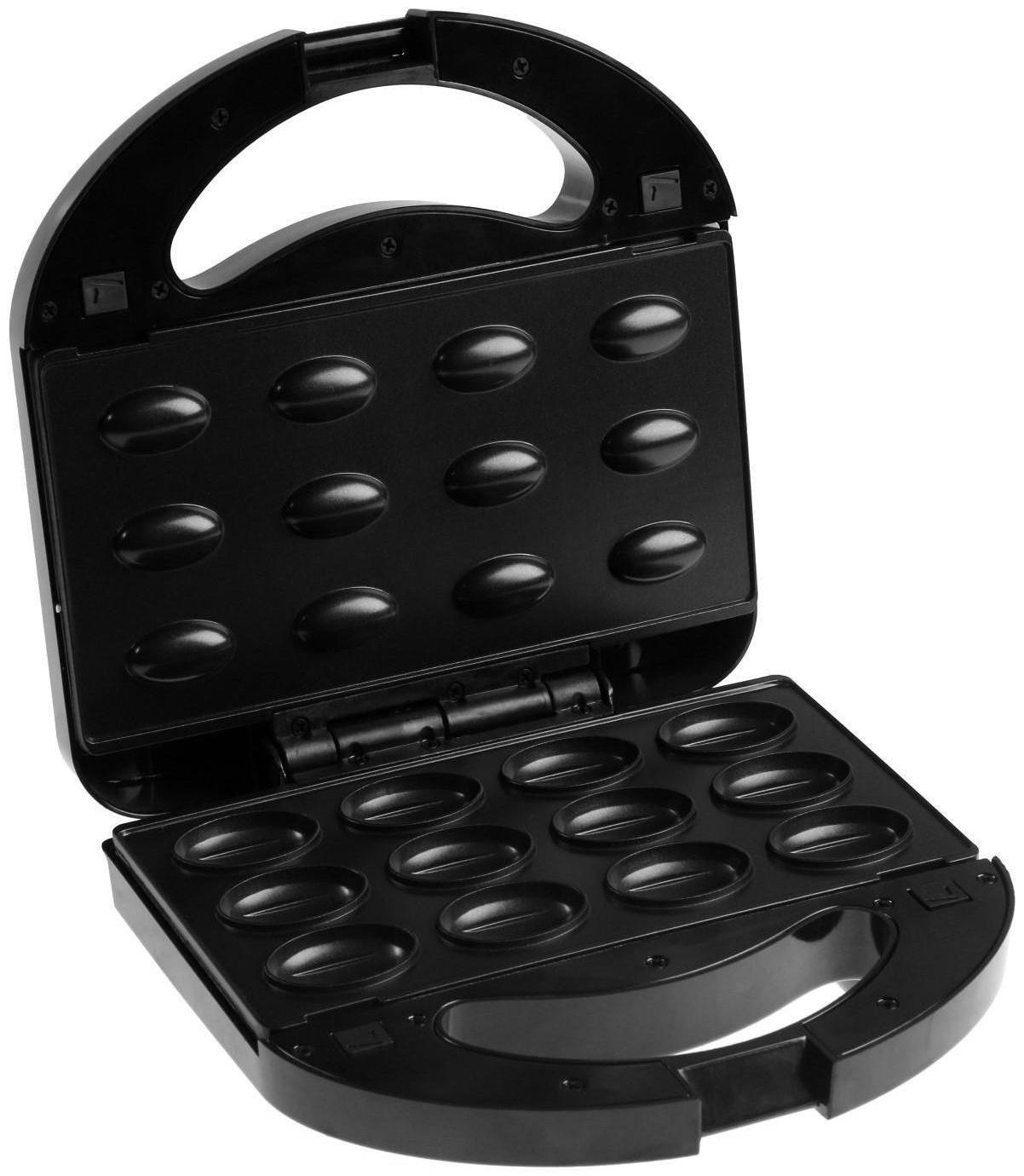 Мультипекарь Sakura SA-7420, 750 Вт, антипригарное покрытие, орешки, чёрный