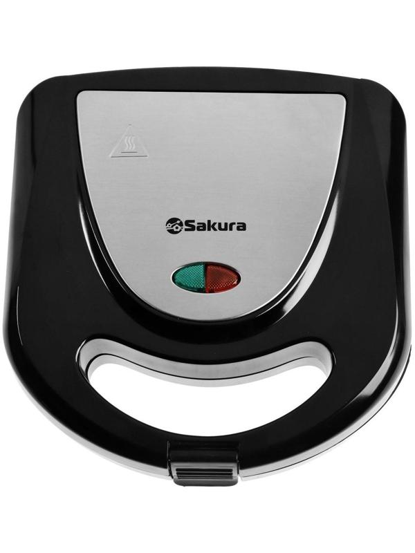 Мультипекарь Sakura SA-7420, 750 Вт, антипригарное покрытие, орешки, чёрный