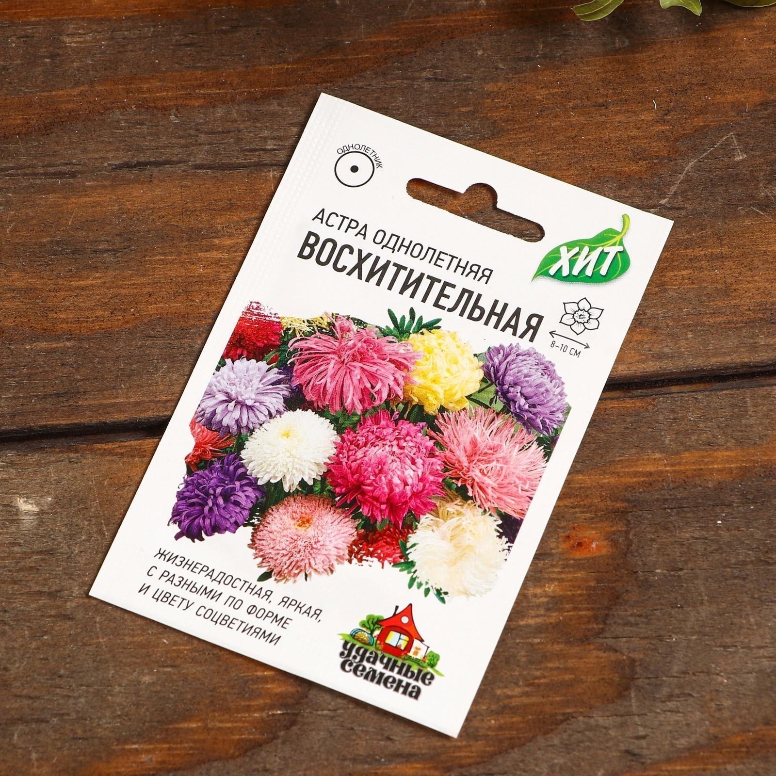 Набор семян цветов Астра 