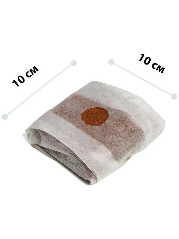 Субстрат кокосовый в кубике, 10 × 10 см, 0.6 л, Greengo