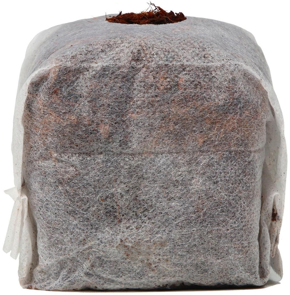 Субстрат кокосовый в кубике, 7 × 7 см, 0.4 л, Greengo