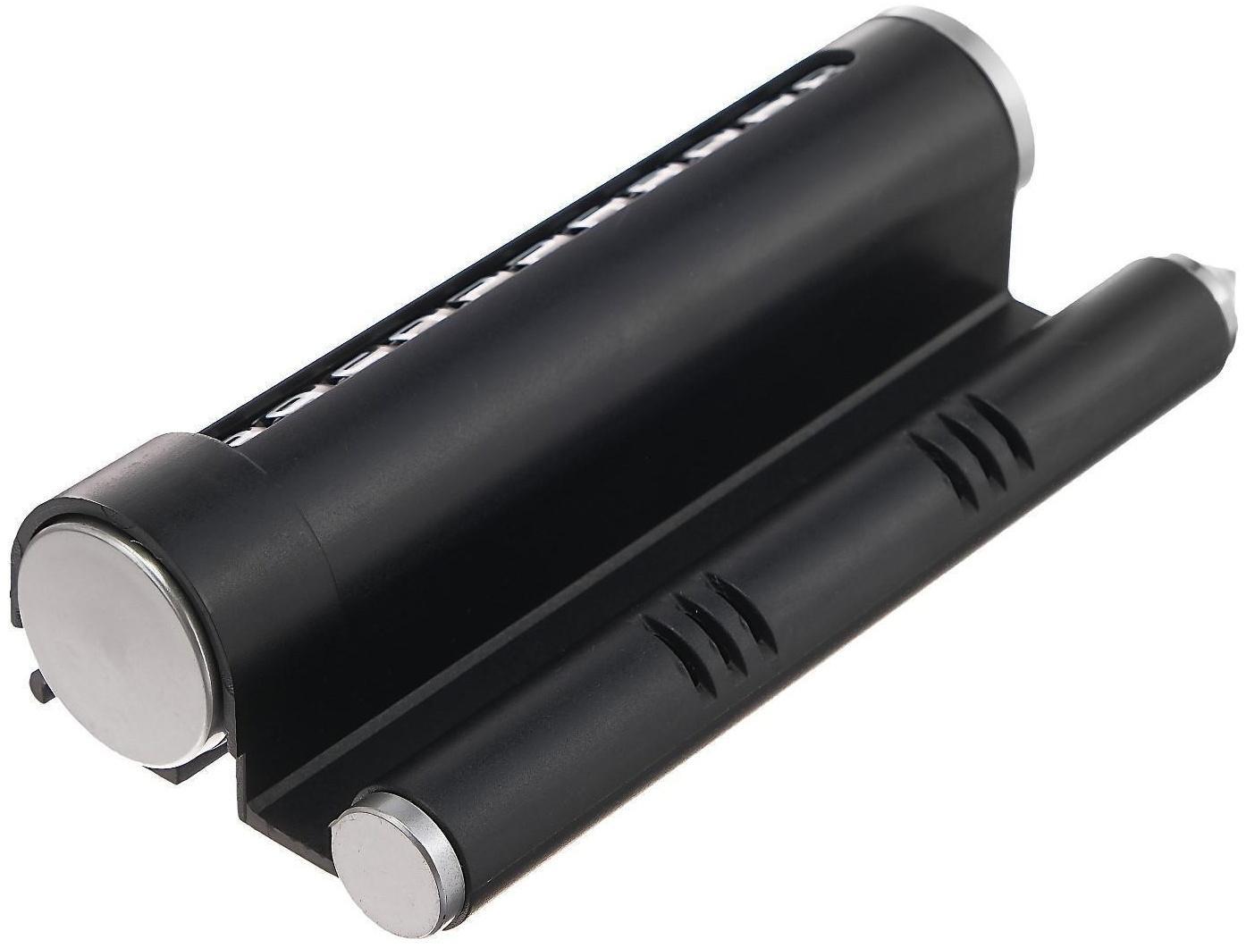 Табличка-подставка для номера телефона, аварийный молоток, 2 в 1, черный