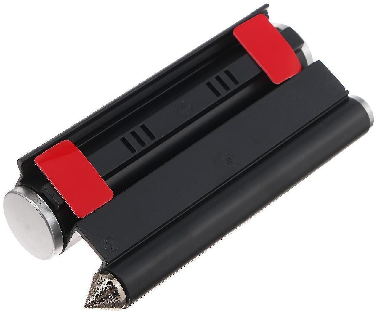 Табличка-подставка для номера телефона, аварийный молоток, 2 в 1, черный