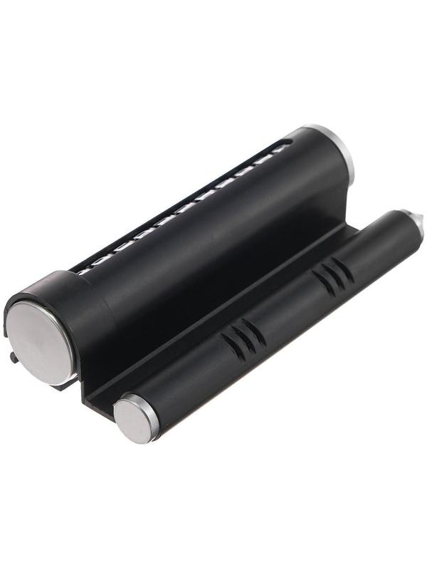 Табличка-подставка для номера телефона, аварийный молоток, 2 в 1, черный