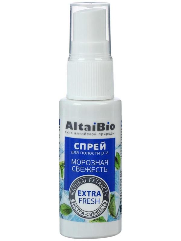 Спрей для полости рта AltaiBio, морозная свежесть, 30 мл
