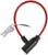 Замок навесной велосипедный, 350 мм, d=6 мм, английский ключ, микс