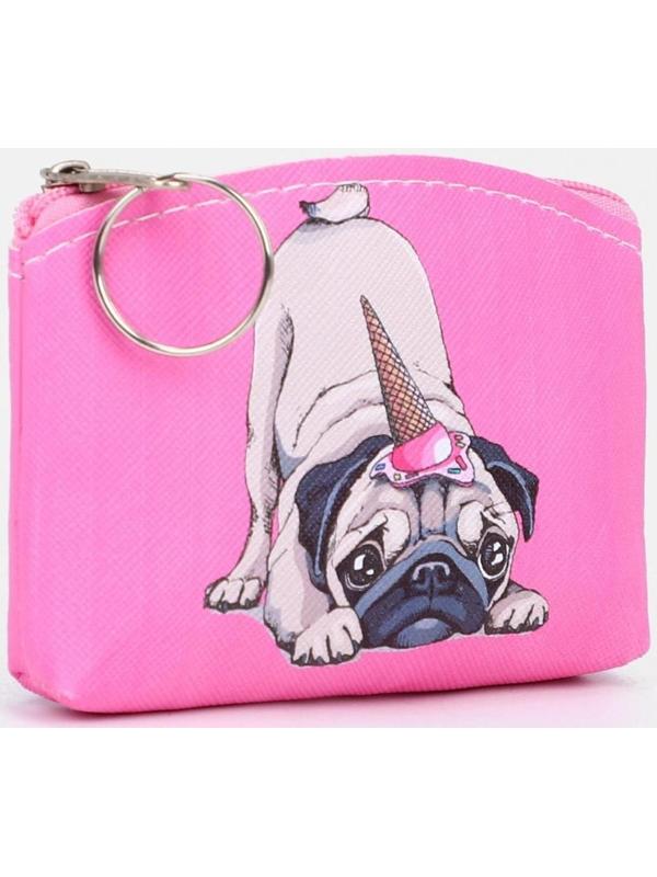 Кошелёк на молнии, цвет МИКС