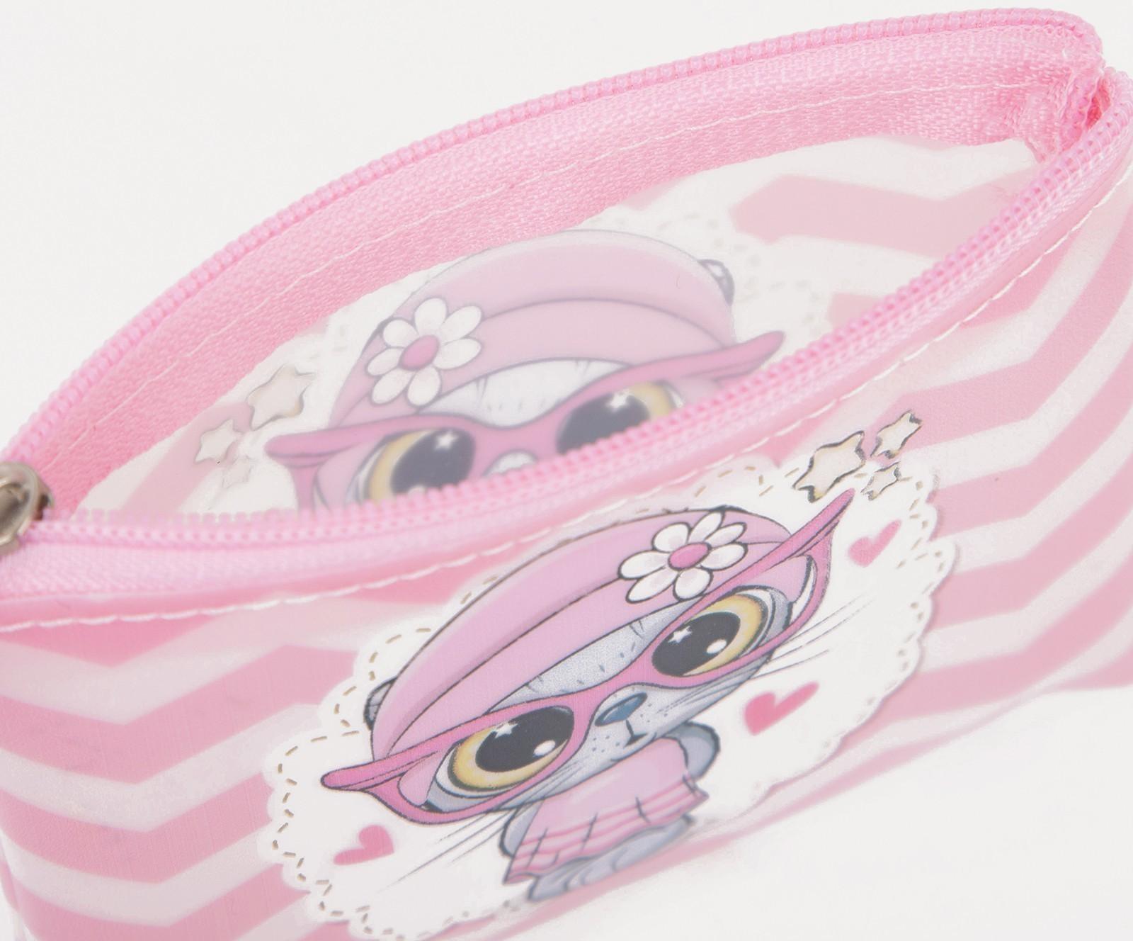 Кошелёк на молнии, цвет МИКС