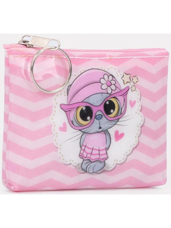 Кошелёк на молнии, цвет МИКС