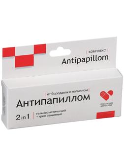Комплекс средств Антипапиллом гель 5 мл + крем защитный 5 мл