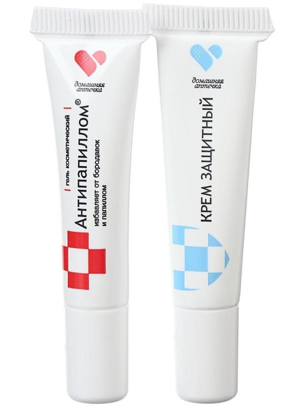 Комплекс средств Антипапиллом гель 5 мл + крем защитный 5 мл