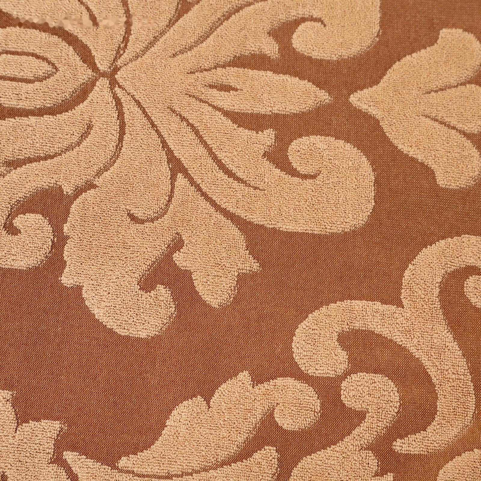 Чехол на стул трикотаж жаккард, цвет какао, 100% полиэстер