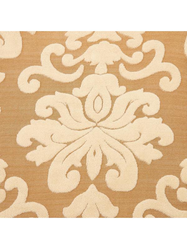 Чехол на стул трикотаж жаккард, цвет светло-коричневый, 100% полиэстер