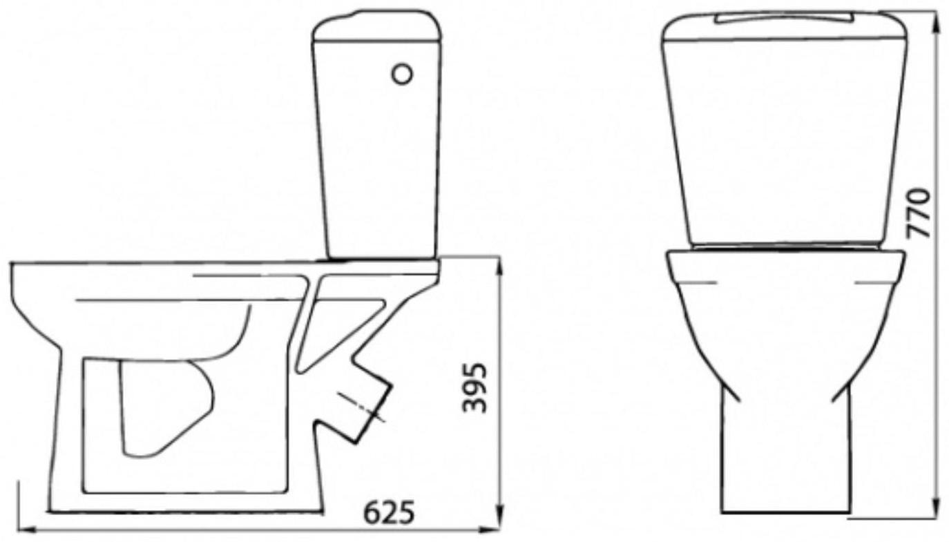 Унитаз компакт ЛЗСФ 