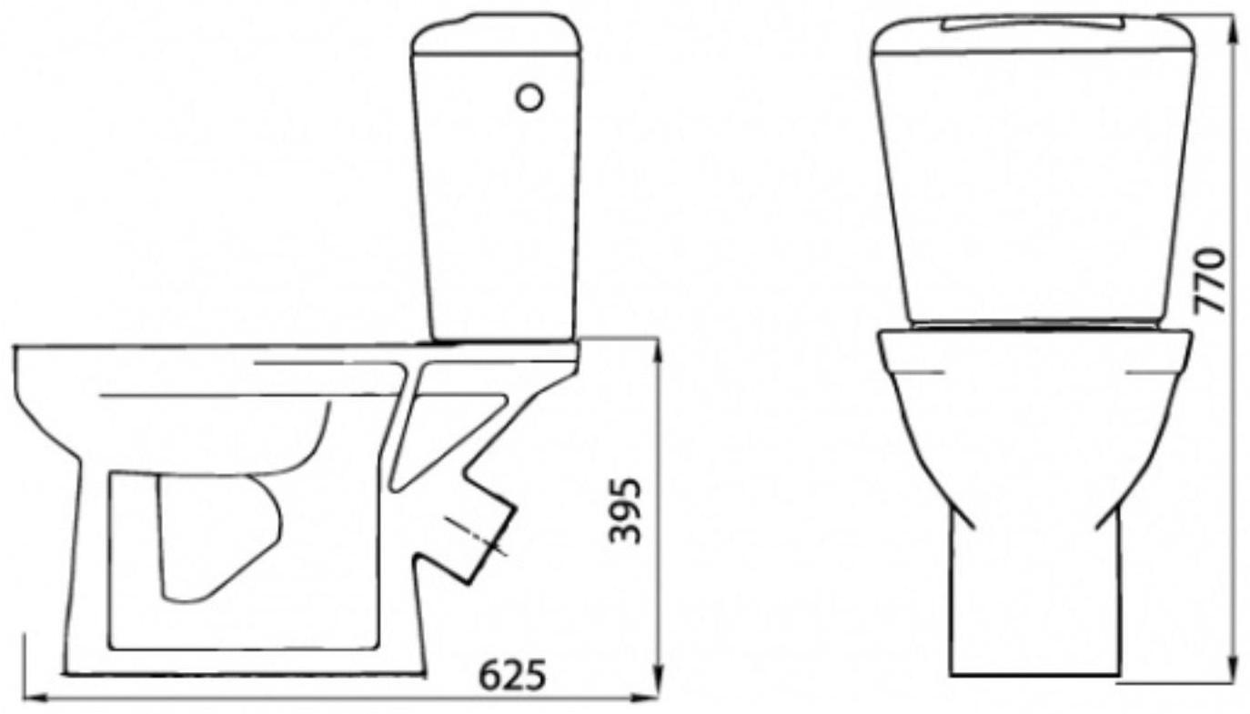 Унитаз компакт ЛЗСФ 