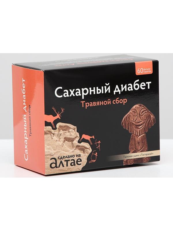 Травяной сбор «Сахарный диабет», 60 фильтр-пакетов