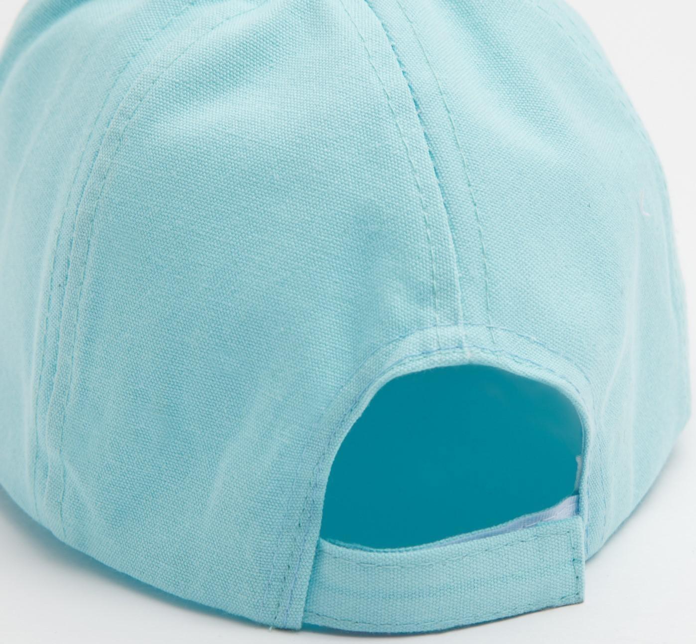 Бейсболка для девочек MINAKU,цв.голубой,р-р 52 см