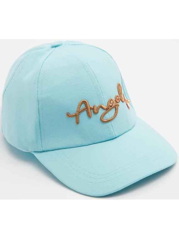 Бейсболка для девочек MINAKU,цв.голубой,р-р 52 см