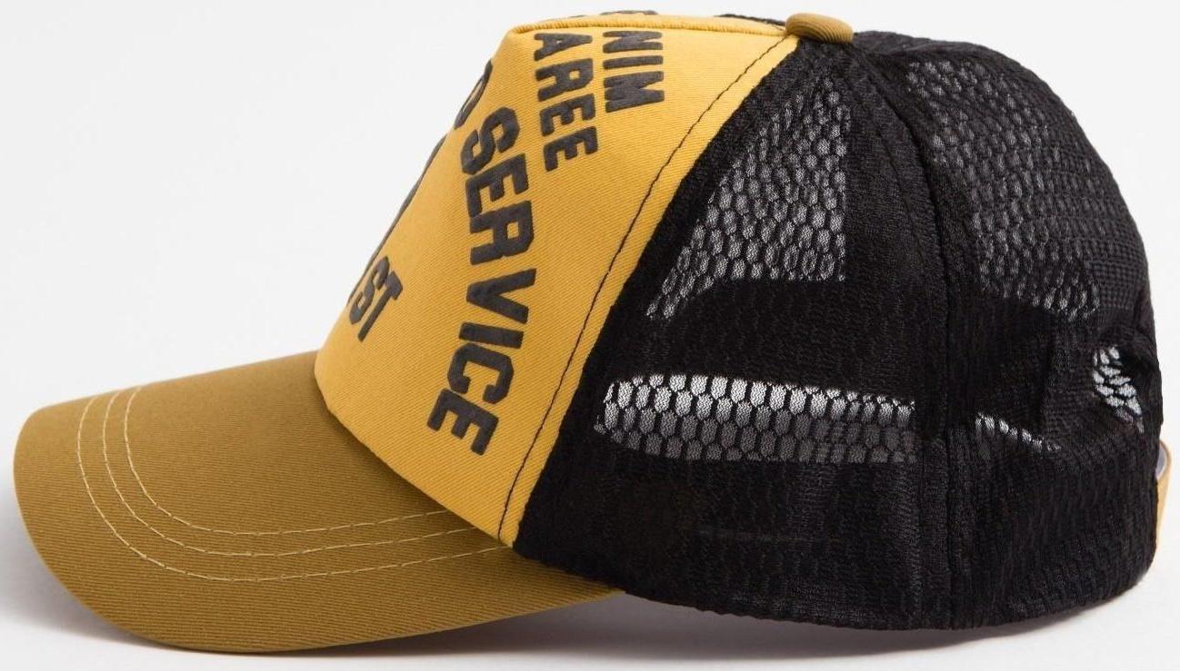 Бейсболка для мальчика MINAKU, цвет желтый,р-р 52 см