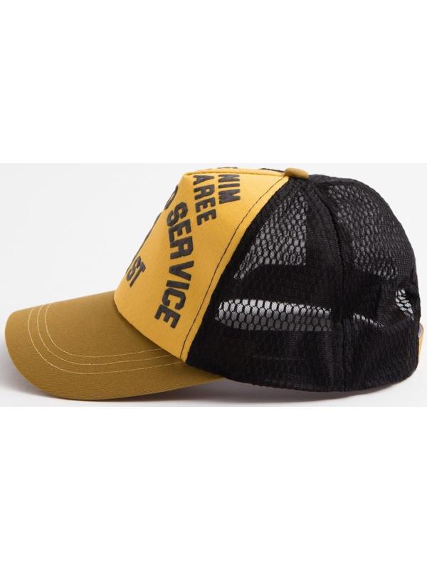 Бейсболка для мальчика MINAKU, цвет желтый,р-р 52 см