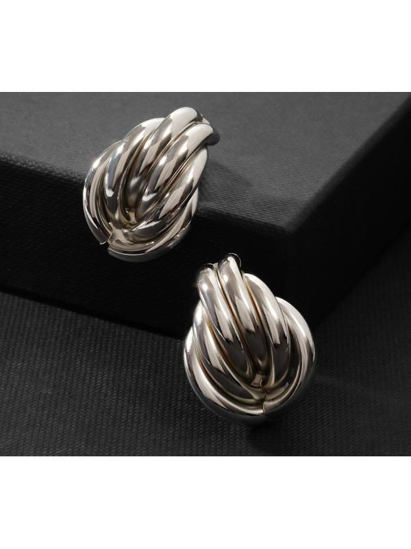 Серьги металл 