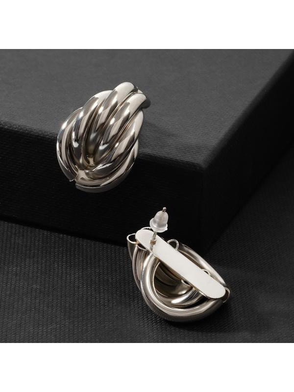 Серьги металл 