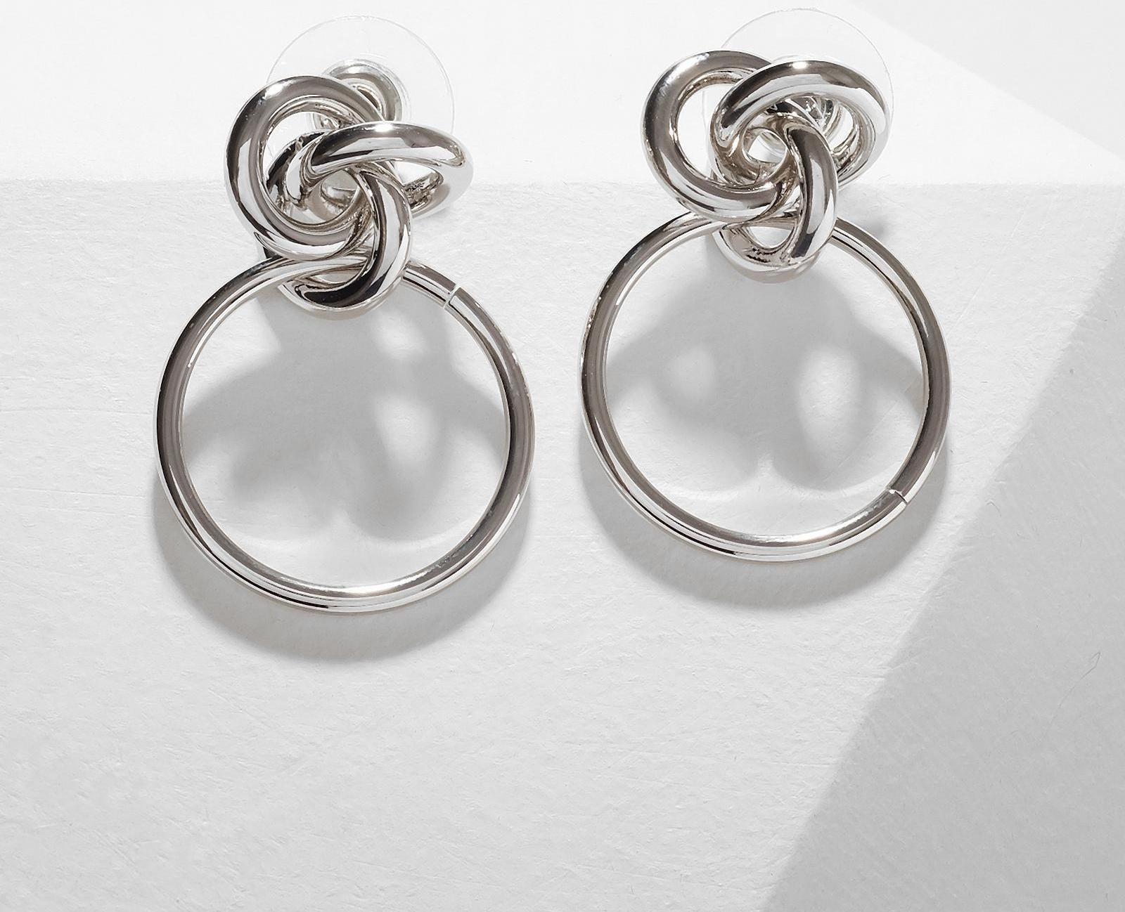 Серьги металл 