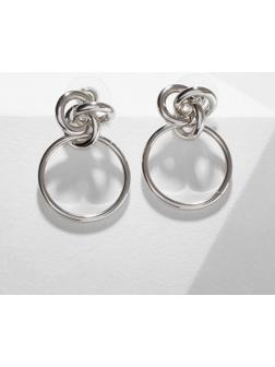 Серьги металл 