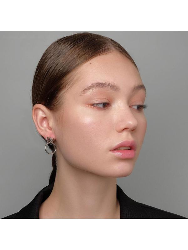 Серьги металл 