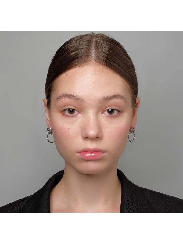 Серьги металл 