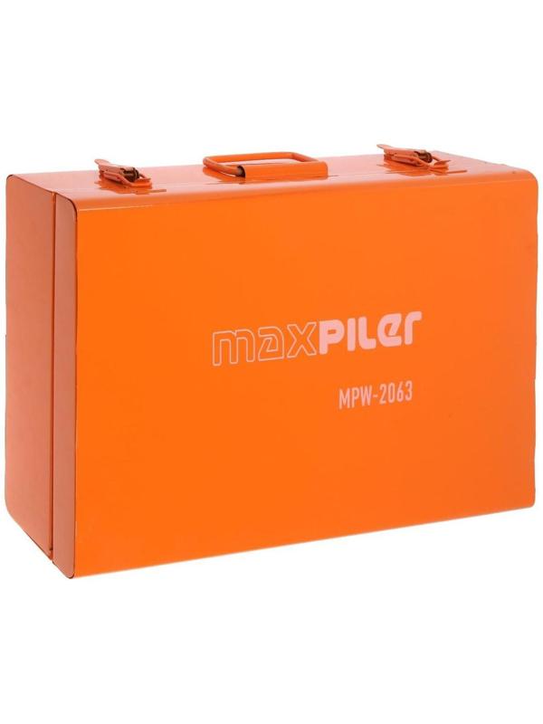 Аппарат для сварки пластиковых труб MAXPILER MPW-2063, 2000 Вт, 300°С, 20/25/32/40/50/63 мм