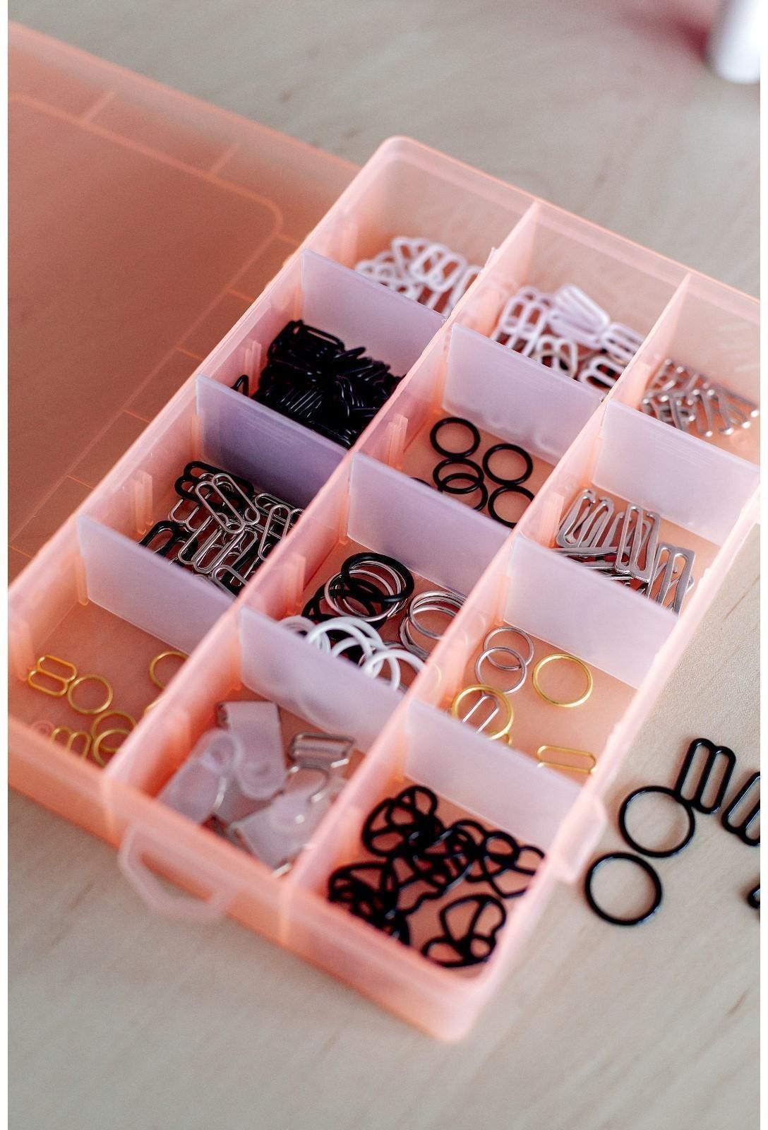 Регулятор для бретелей, металлический, 10 мм, 20 шт, цвет золотой