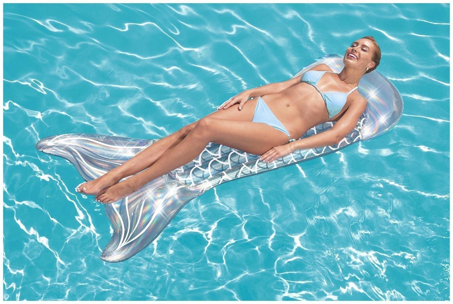 Матрас надувной для плавания «Хвост русалки», 193 x 101 см, 43413 Bestway