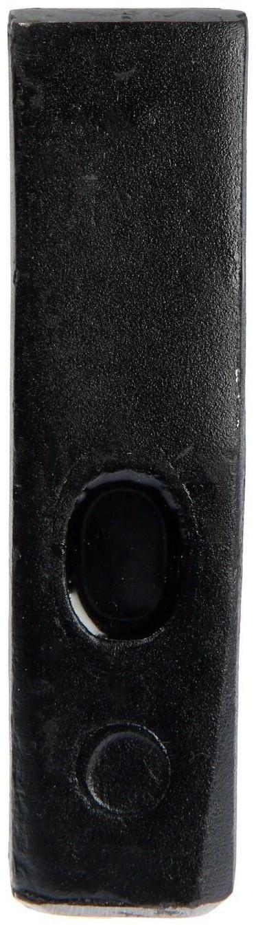 Молоток слесарный ЛОМ, квадратный боек, фиберглассовая обрезиненная рукоятка, 800 г