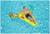 Плот надувной для плавания «Череп Быка», 257 x 239 см, 43401 Bestway