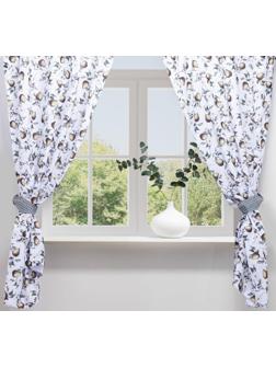 Комплект штор для кухни с подхватами Этель «Груши» 145х180см-2 шт., 100% п/э