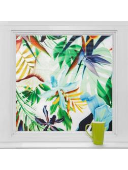 Витражная плёнка «Тропики», 45×200 см