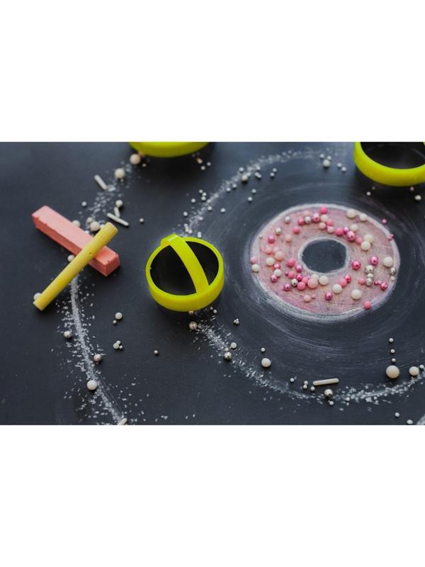 Набор форм для вырезания печенья KONFINETTA «Круг», 7×4,5 см, 3 шт, цвет МИКС