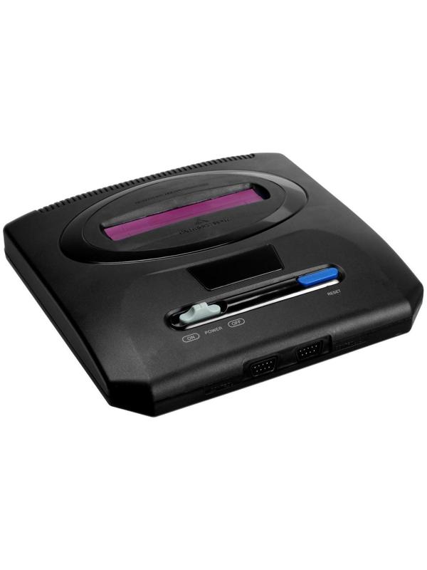 Игровая приставка LuazON Man Game-4, 16 бит, в комплекте два джойстика, 70 игр, чёрная