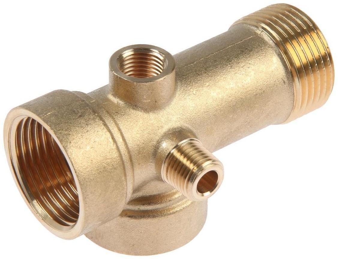 Штуцер пятивыводной TIM X006-90, 90 мм