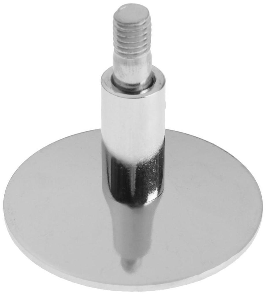 Держатель для полотенцесушителя TIM K19-1H,  телескопический, без кольца, скрытый,  хром