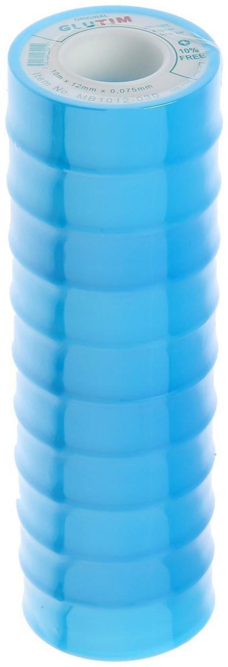 Лента ФУМ TIM MB1012-030, для воды, 12 мм х 0,075 мм х 10 м