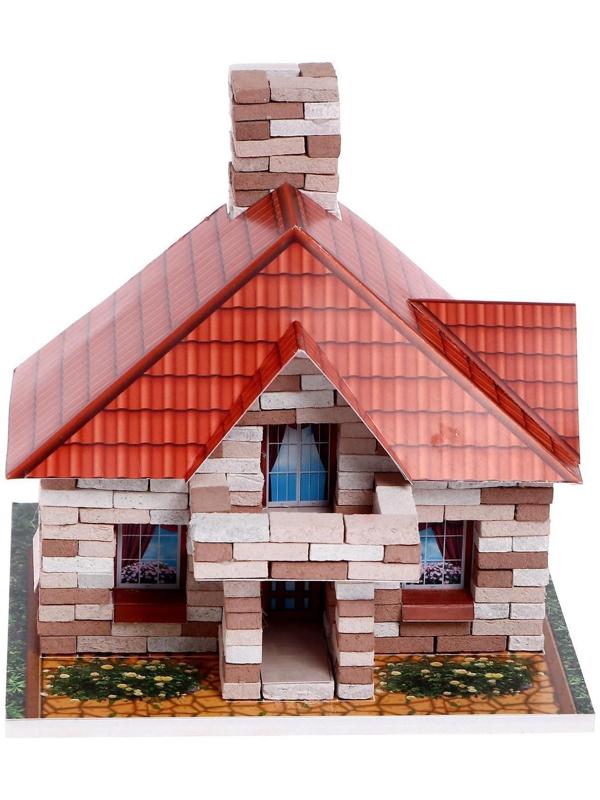 Конструктор из кирпичиков «Домик», 381 деталь