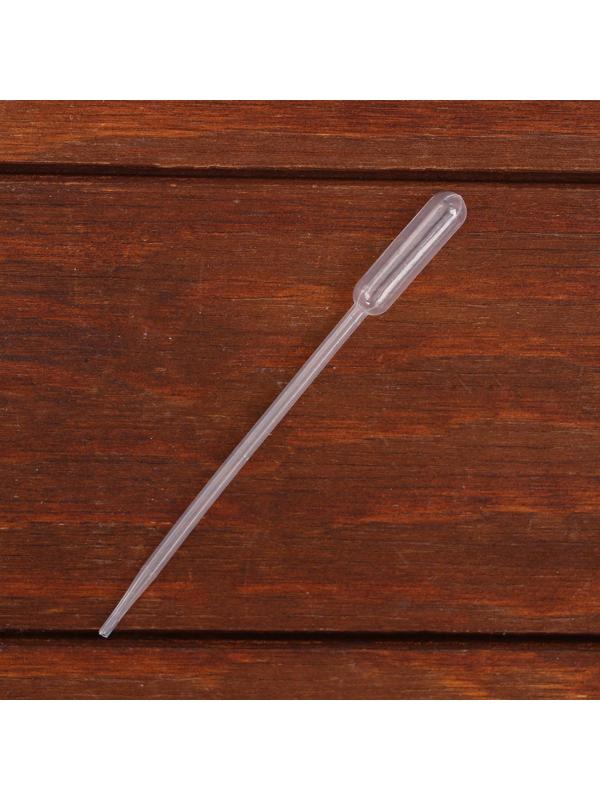 Пипетка 0,5 мл, для опытов и творчества, набор 10 шт.