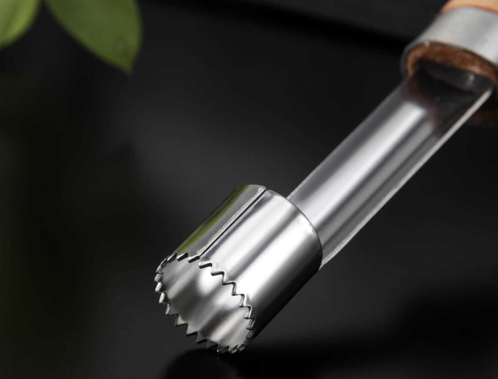 Нож для сердцевины Доляна «Древо», 20,5 см, цвет бежевый