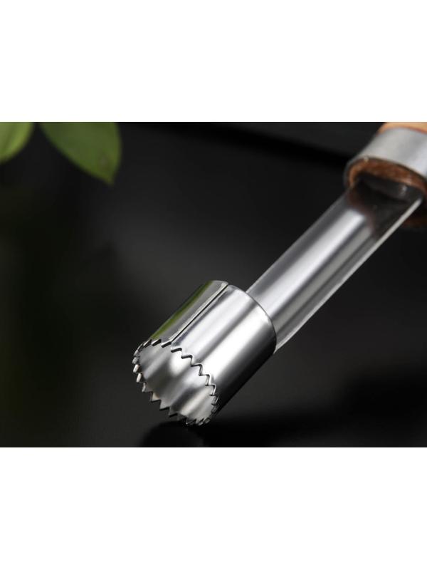 Нож для сердцевины Доляна «Древо», 20,5 см, цвет бежевый