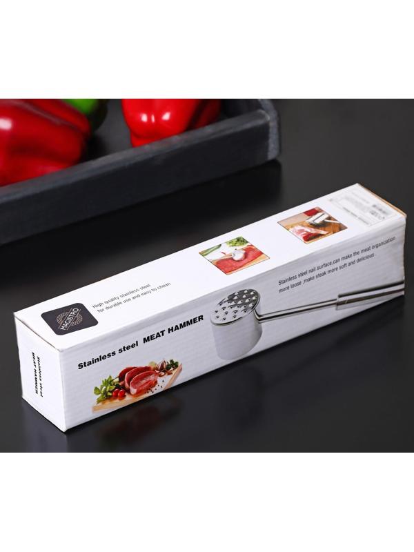 Молоток для мяса Steel, 26,5 см, нержавеющая сталь